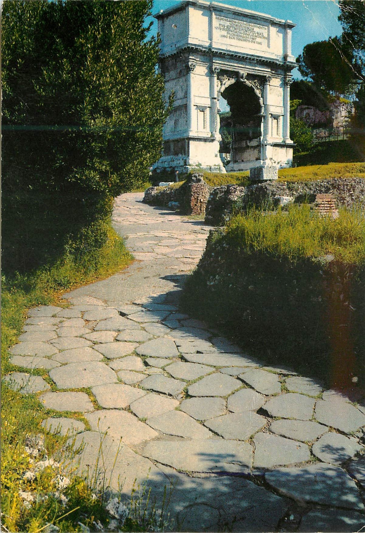 CPM Roma La Rue sacree