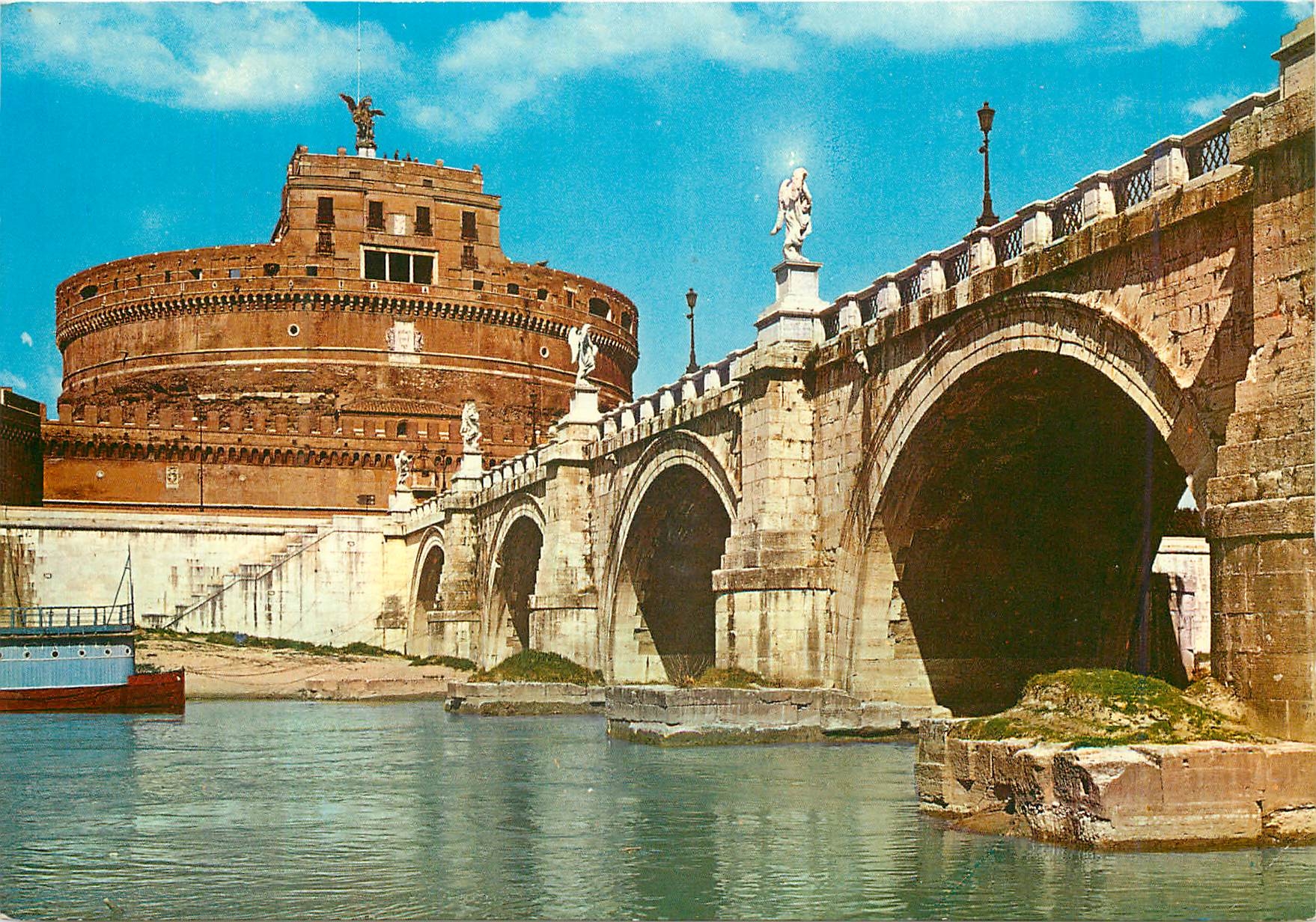 CPM Roma Pont et Chateau S Angelo