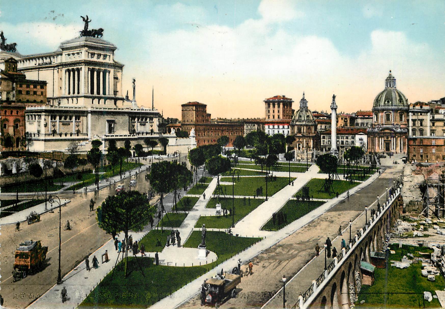 CPM Roma Monument à Victor Emmanuel II