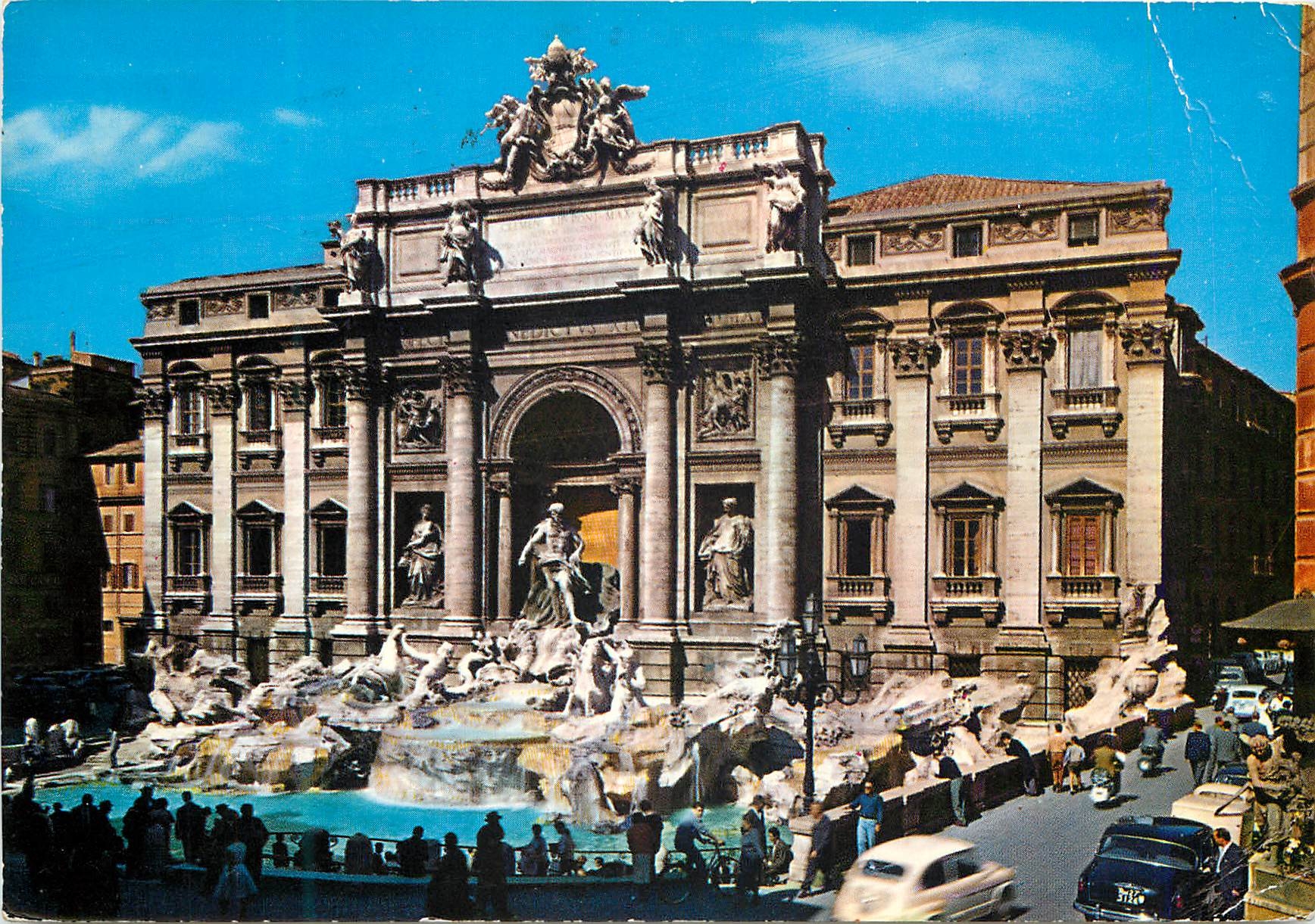 CPM Roma Fontaine de Trevi