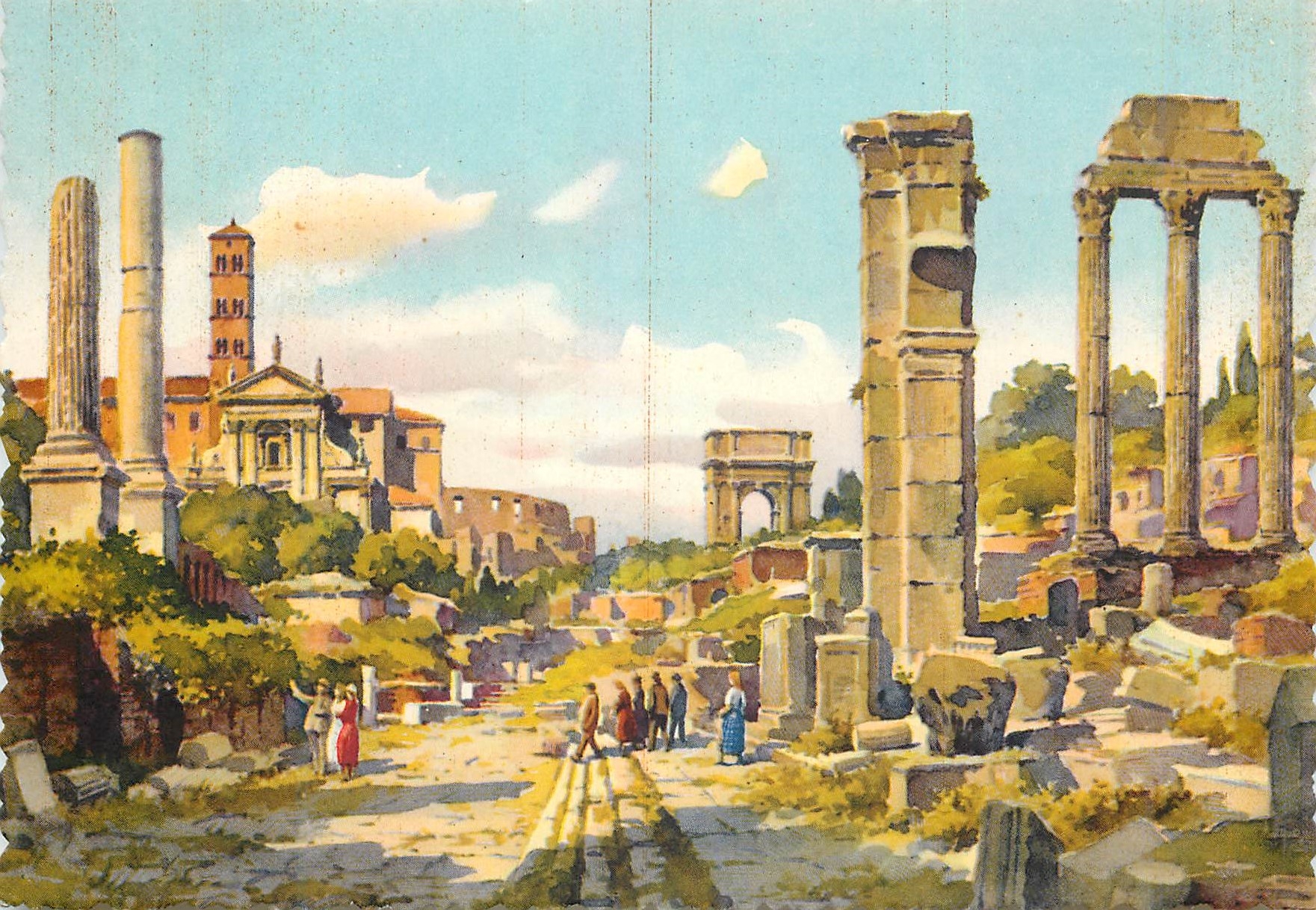 CPM Roma Forum Romain