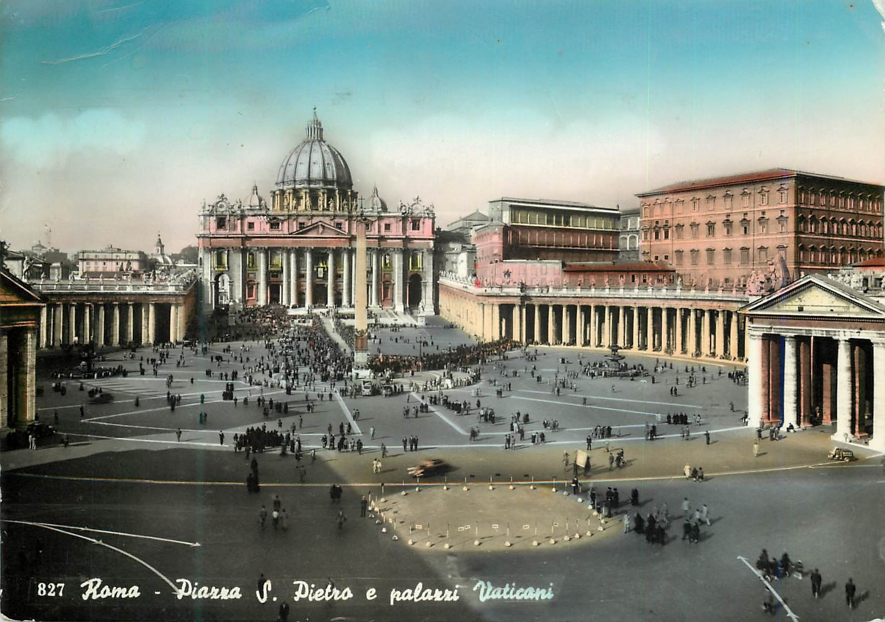 CPM Roma St Pierre et Palais du Vatican