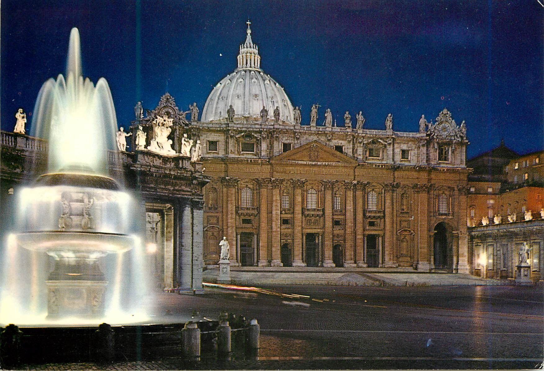 CPM Roma Place Saint Pierre