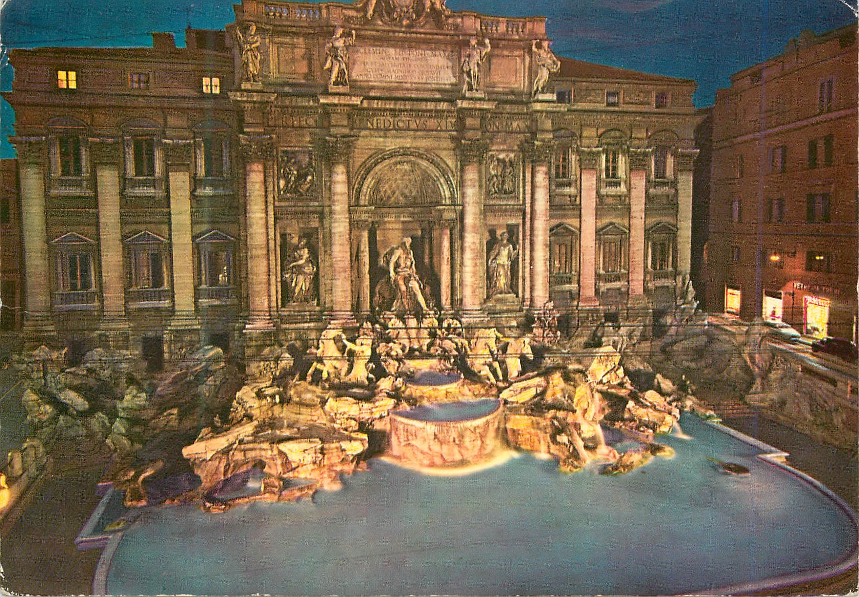 CPM Roma Fontaine de Trevi