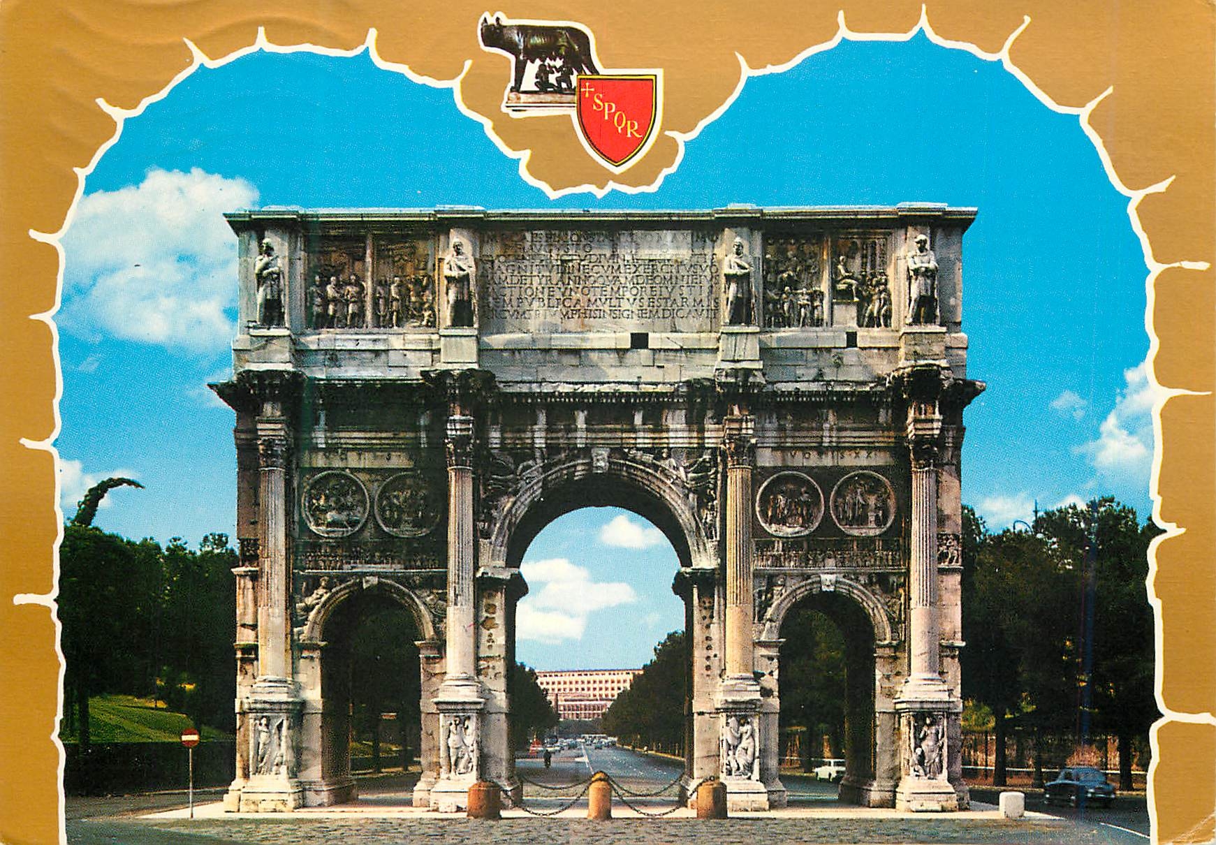 CPM Roma Arc de Constantin