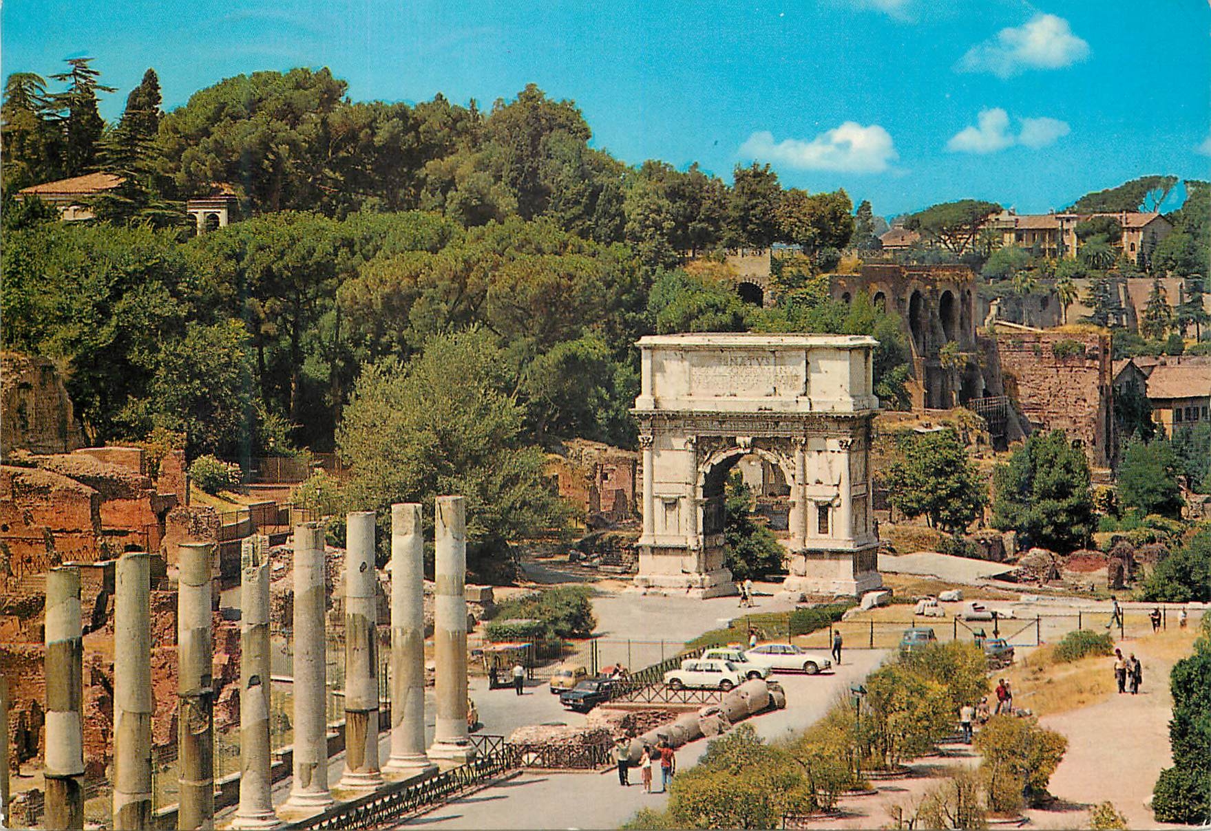 CPM Roma Forum Romain Arc de Tito