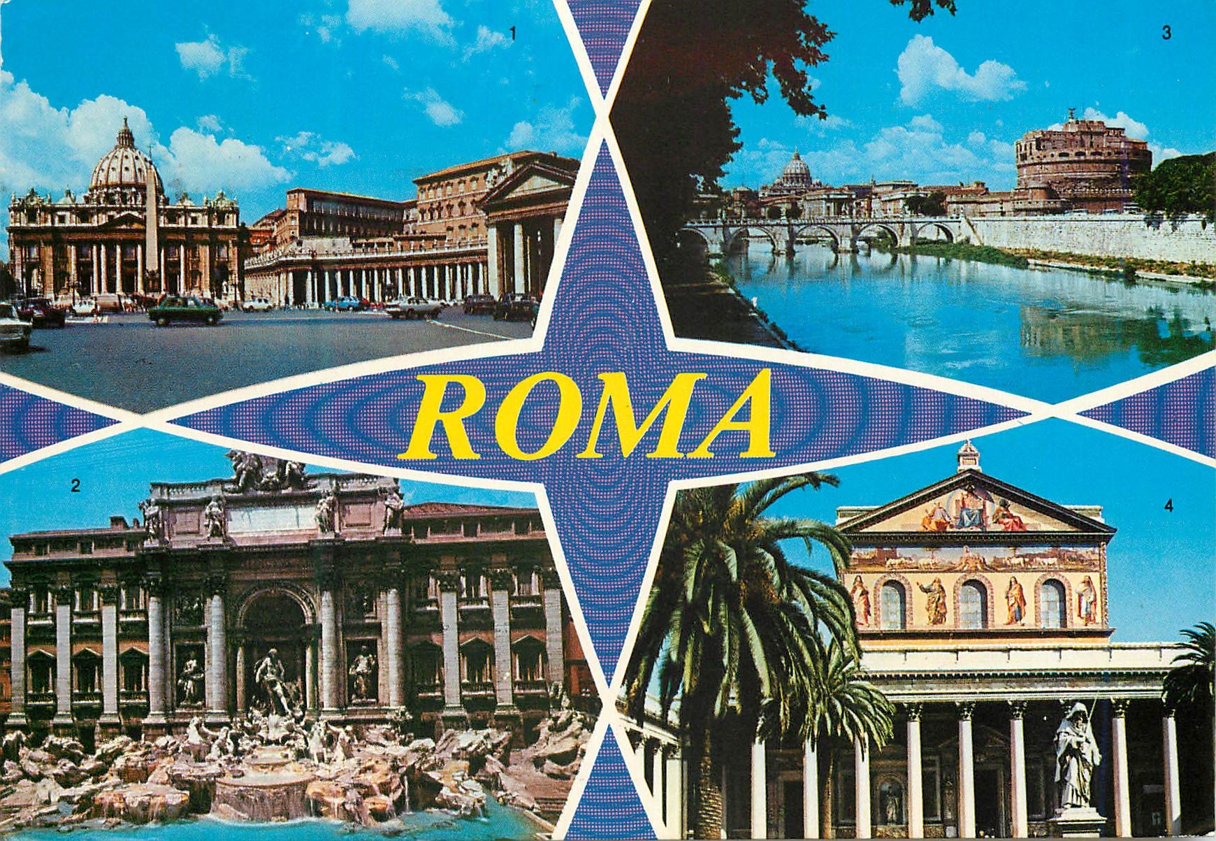 CPM Roma Fontana de Trevi