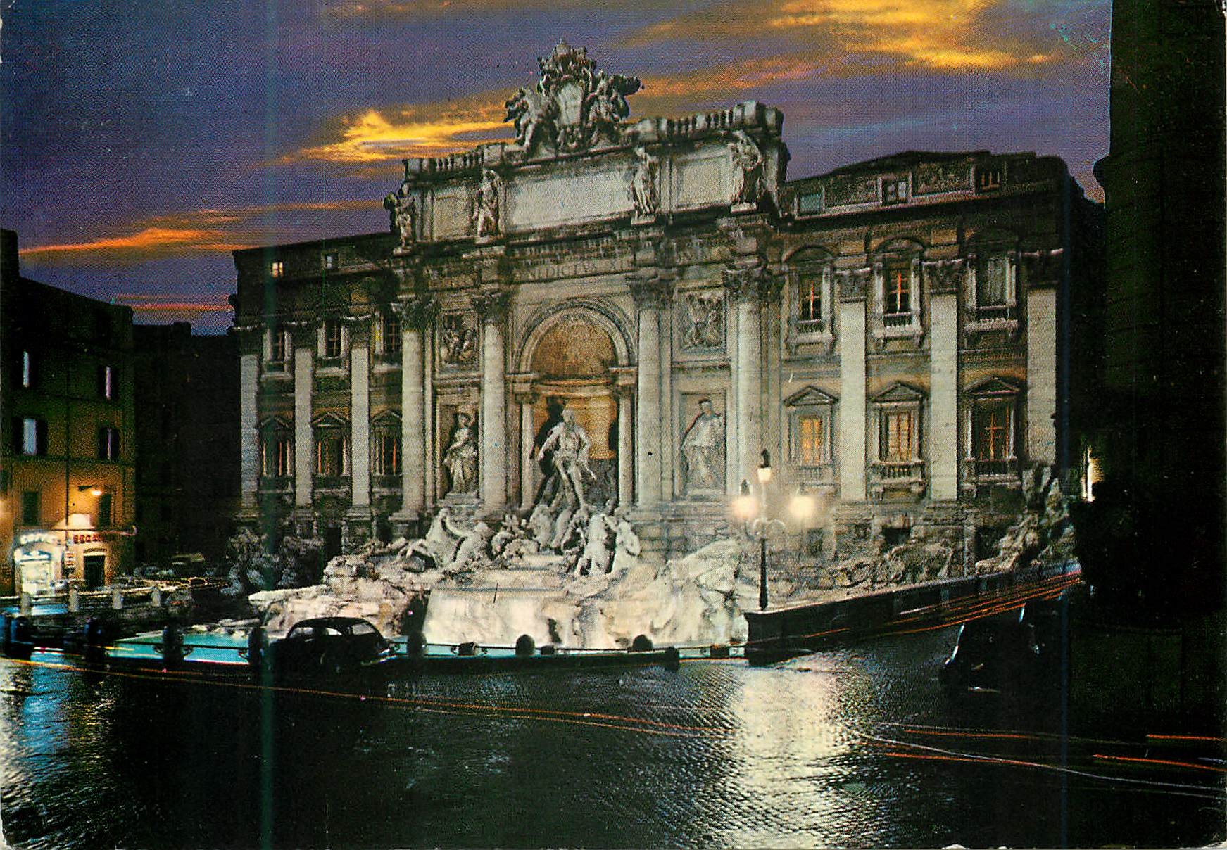 CPM Roma La Fontaine di Trevi