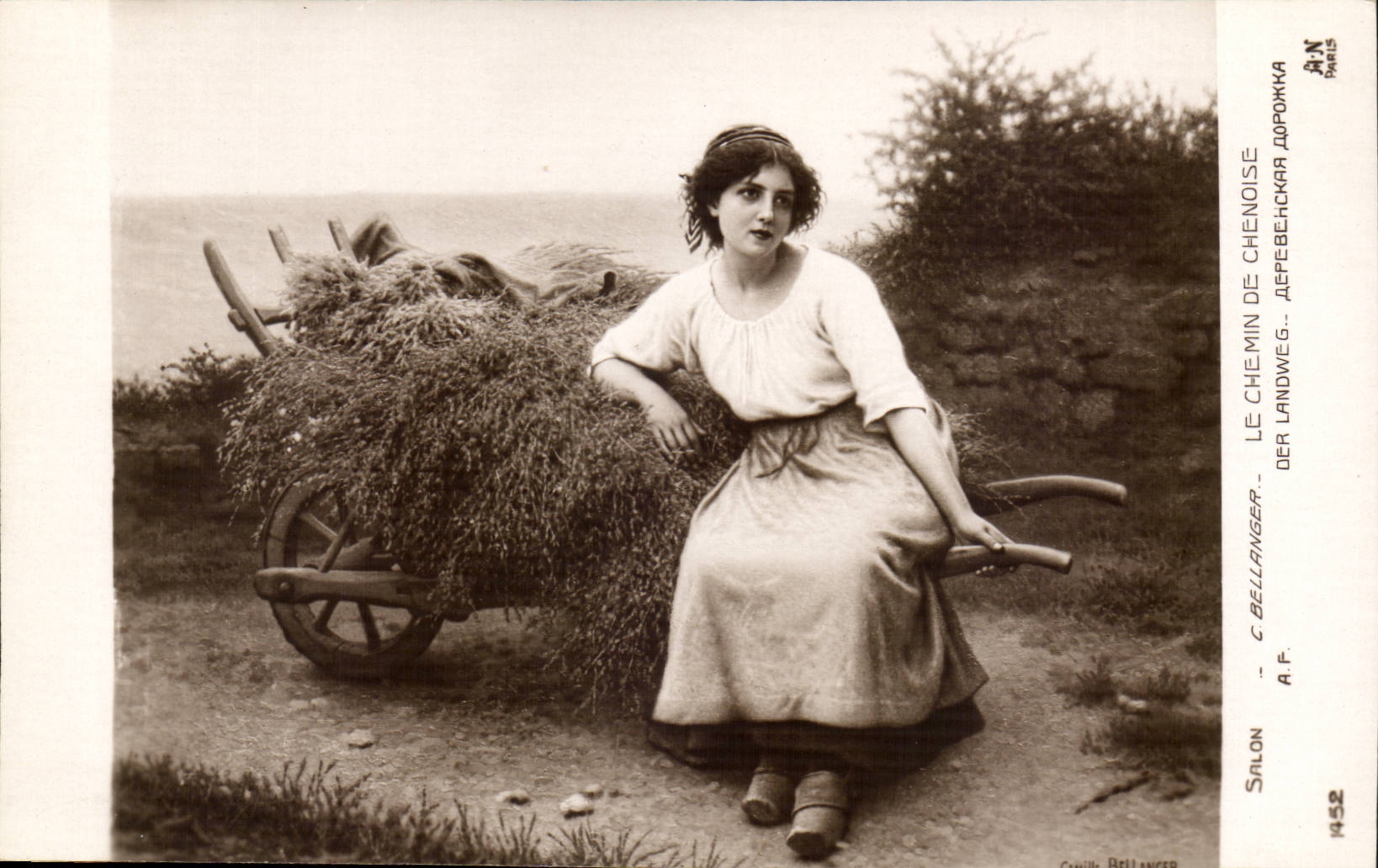 CPA Wohnzimmer von Paris C Bellanger die Weise von Chenoise