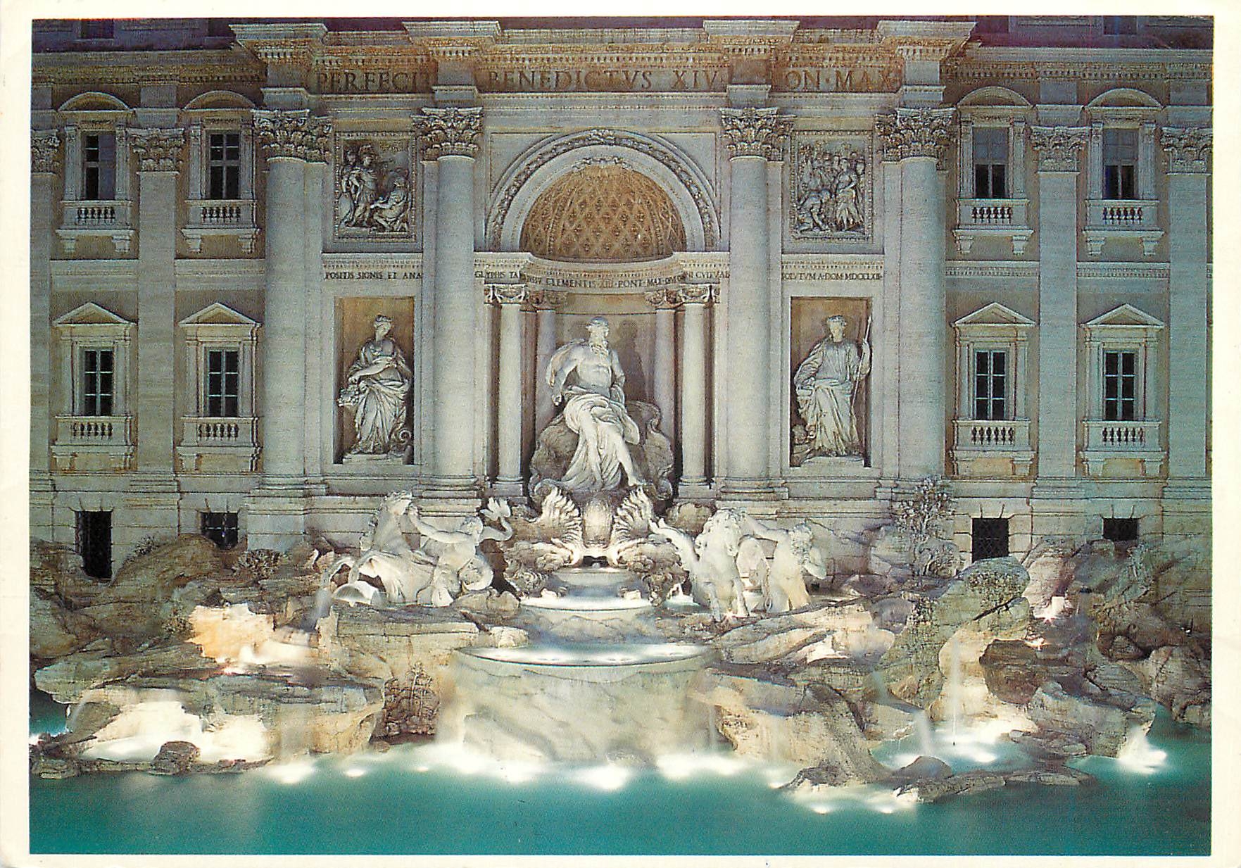 CPM Roma La Fontaine de Trevi