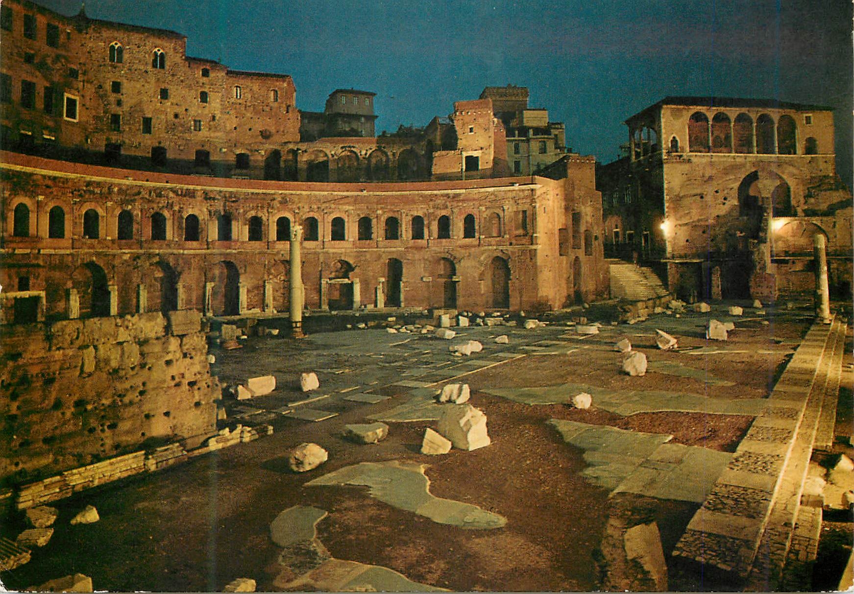 CPM Roma Les Marches de Traianei