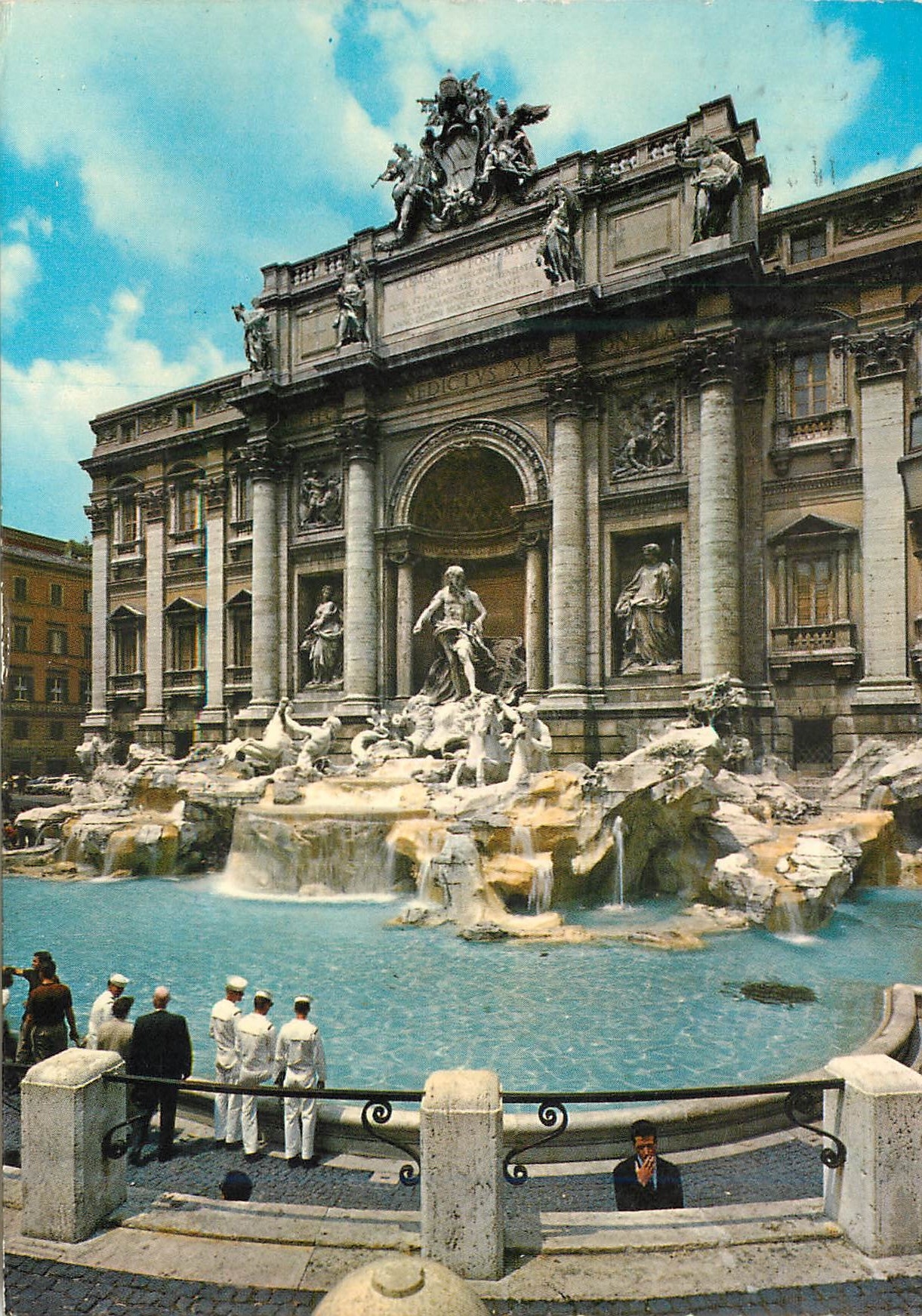 CPM Roma La Fontaine de Trevi