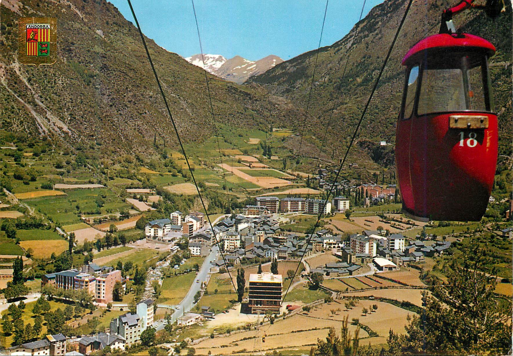 CPM Andorra Valls d'Andorra Telepherique
