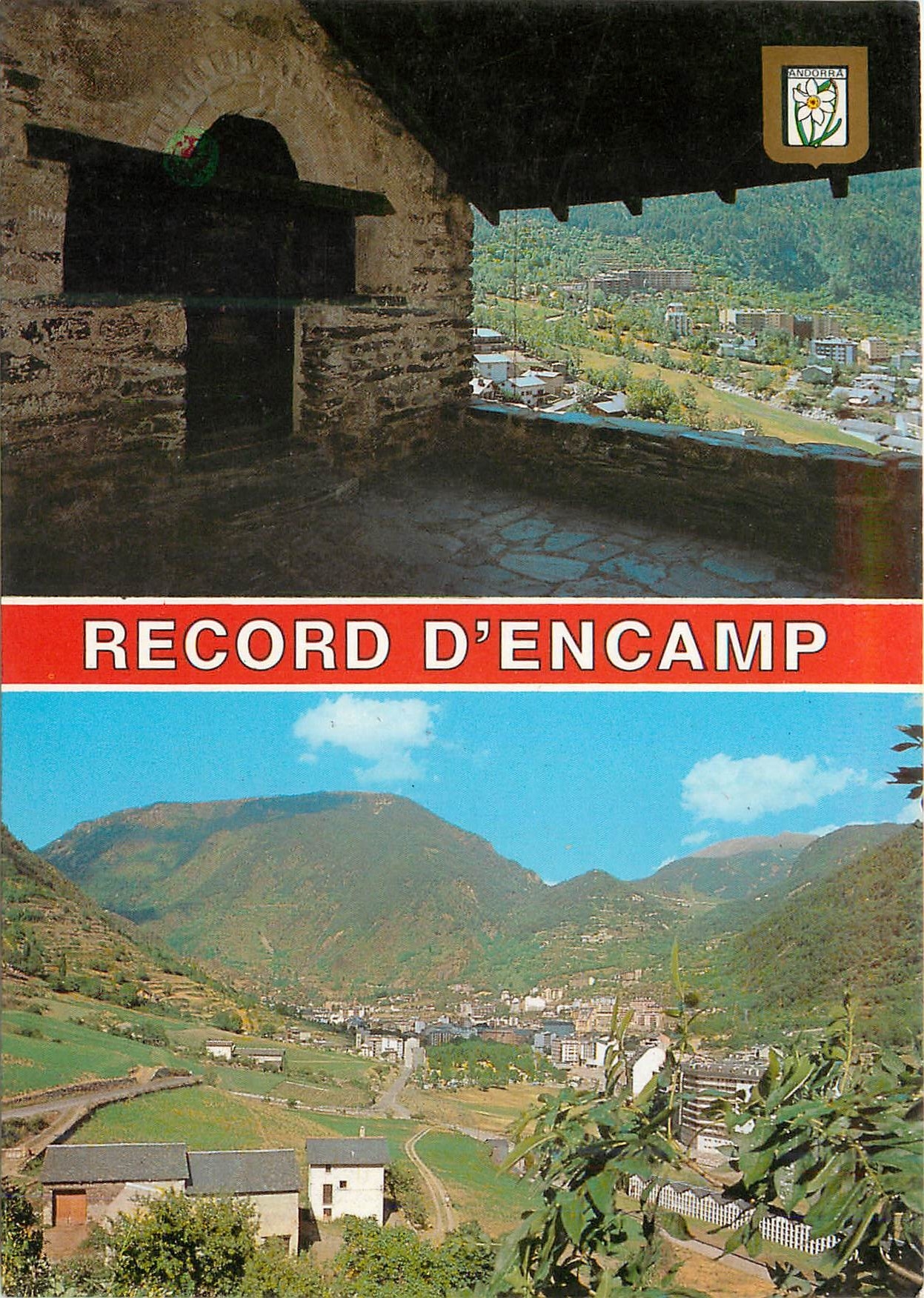 CPM Andorra Valls d'Andorra Vues d'Encamp