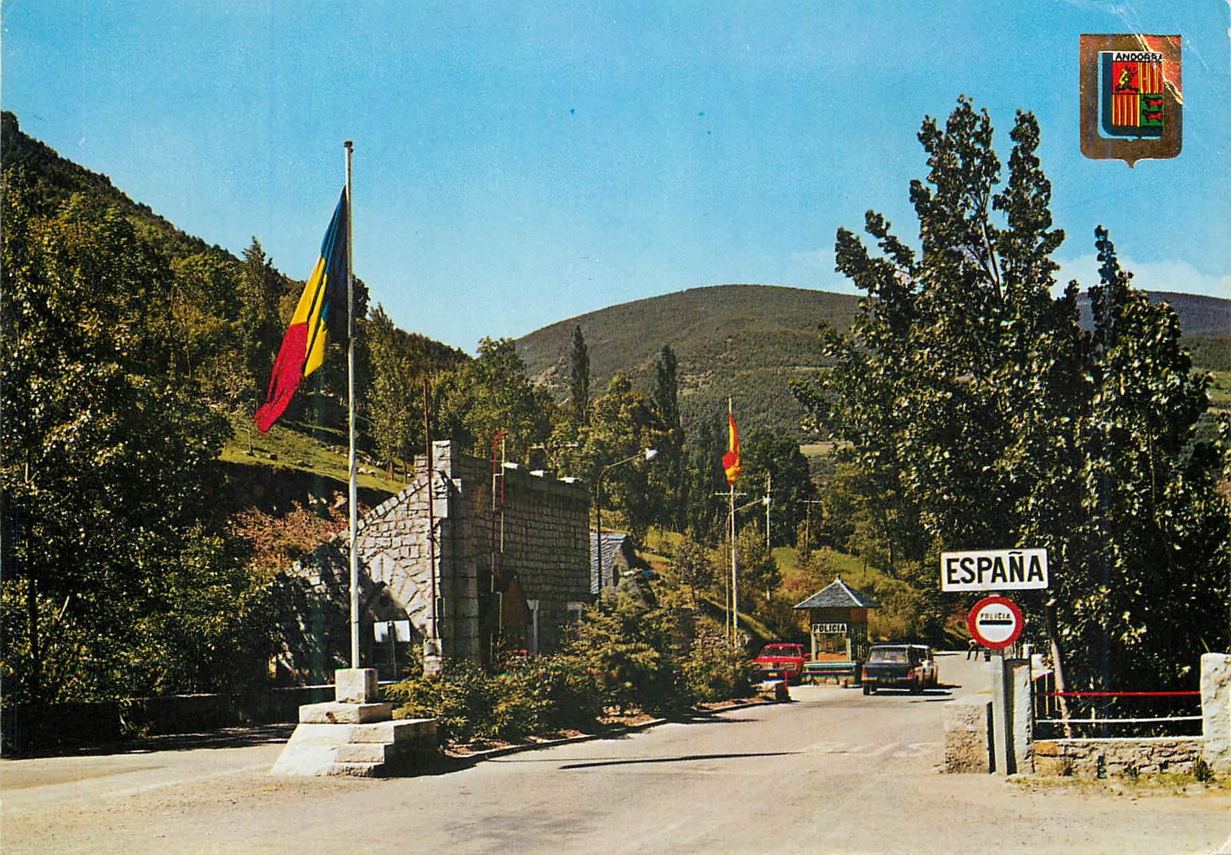 CPM Andorra Valls d'Andorra Frontiere