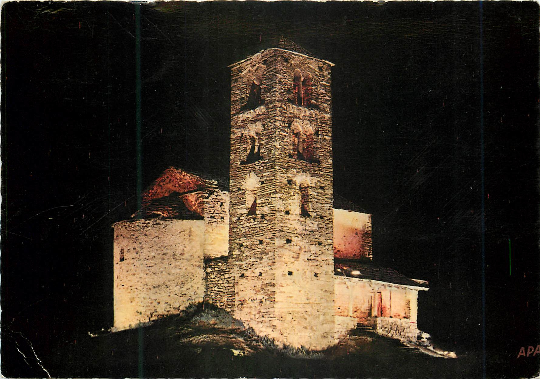 CPM Andorra Valls d'Andorra Canillo Chapelle Romane du Xe s