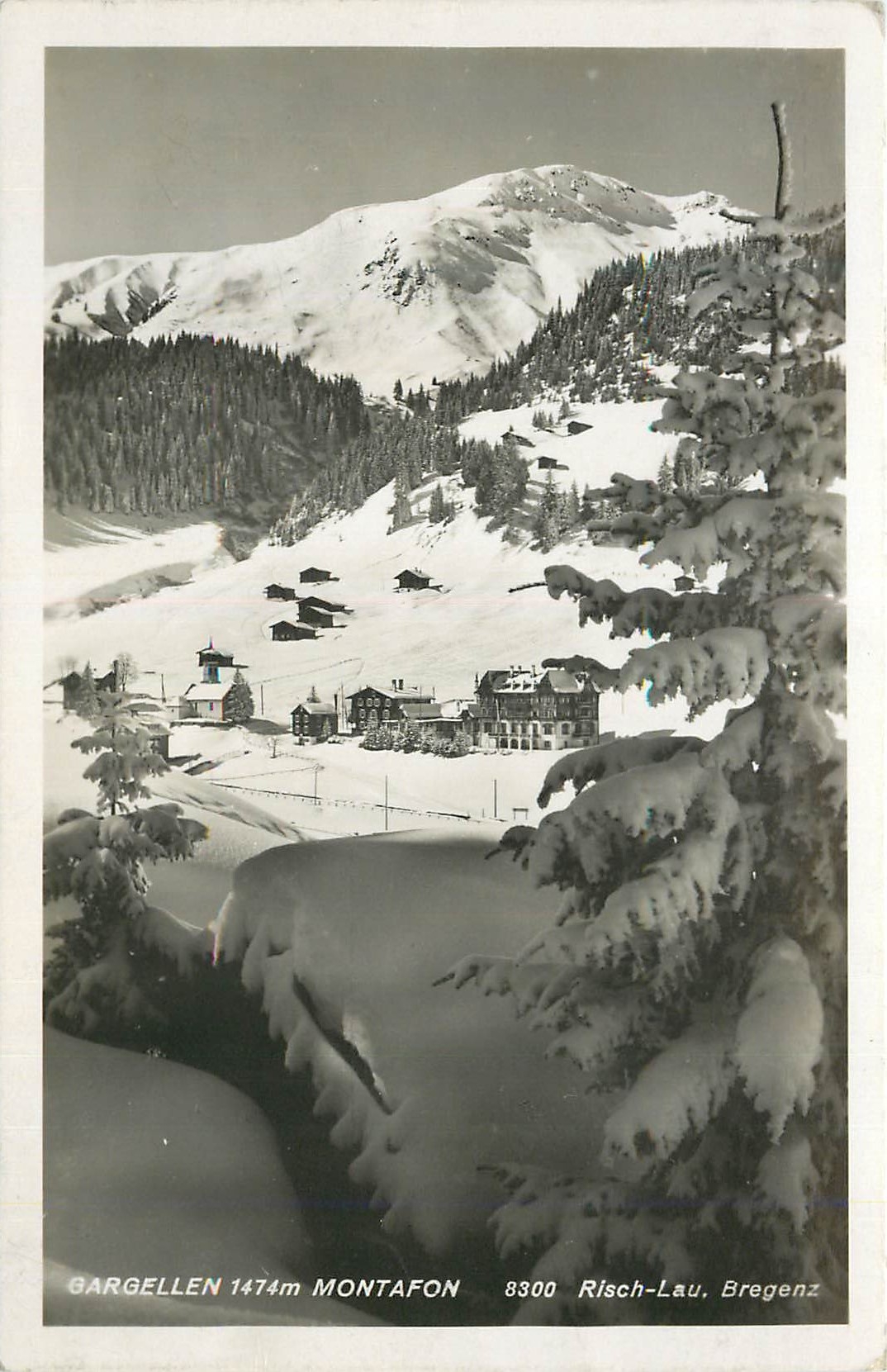 CPM Gargellen 1474m Montafon