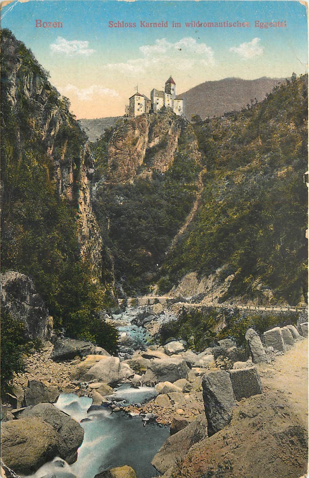 CPA Bozn Schloss Karneid