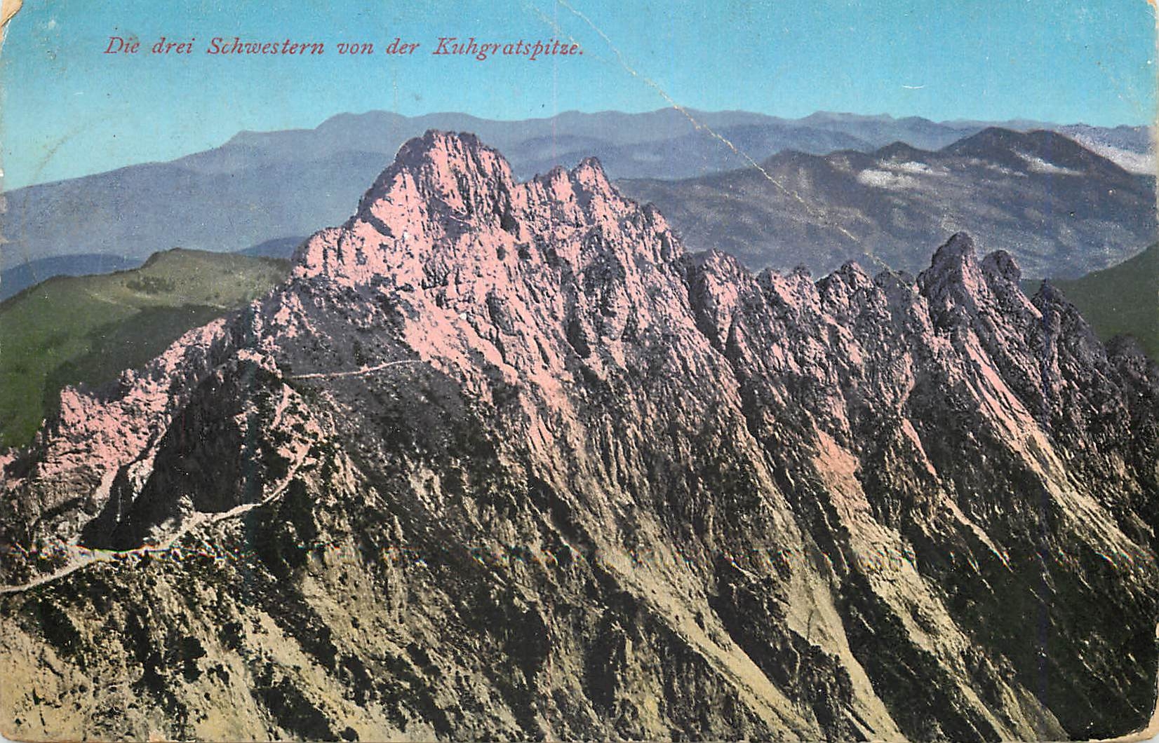 CPA Die drei Schroestern von der Kuhgratspitze