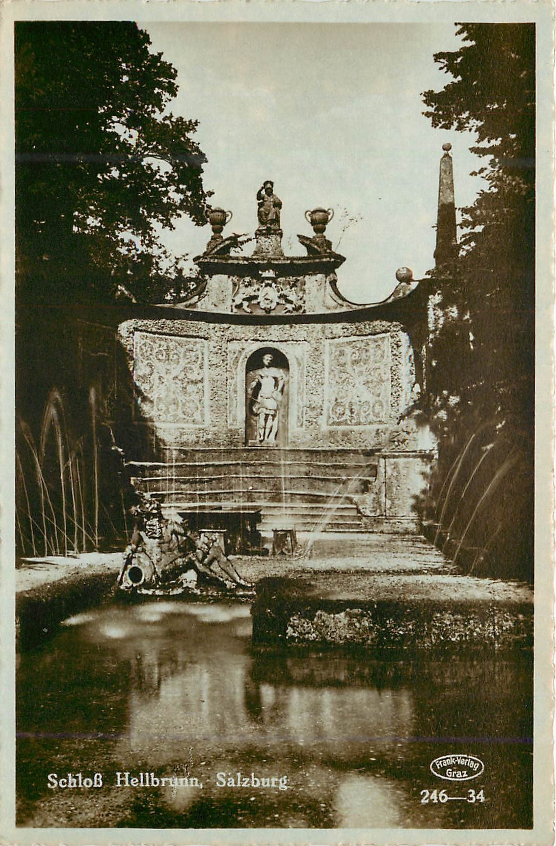 CPA Salzburg Schloss Hellbrunn