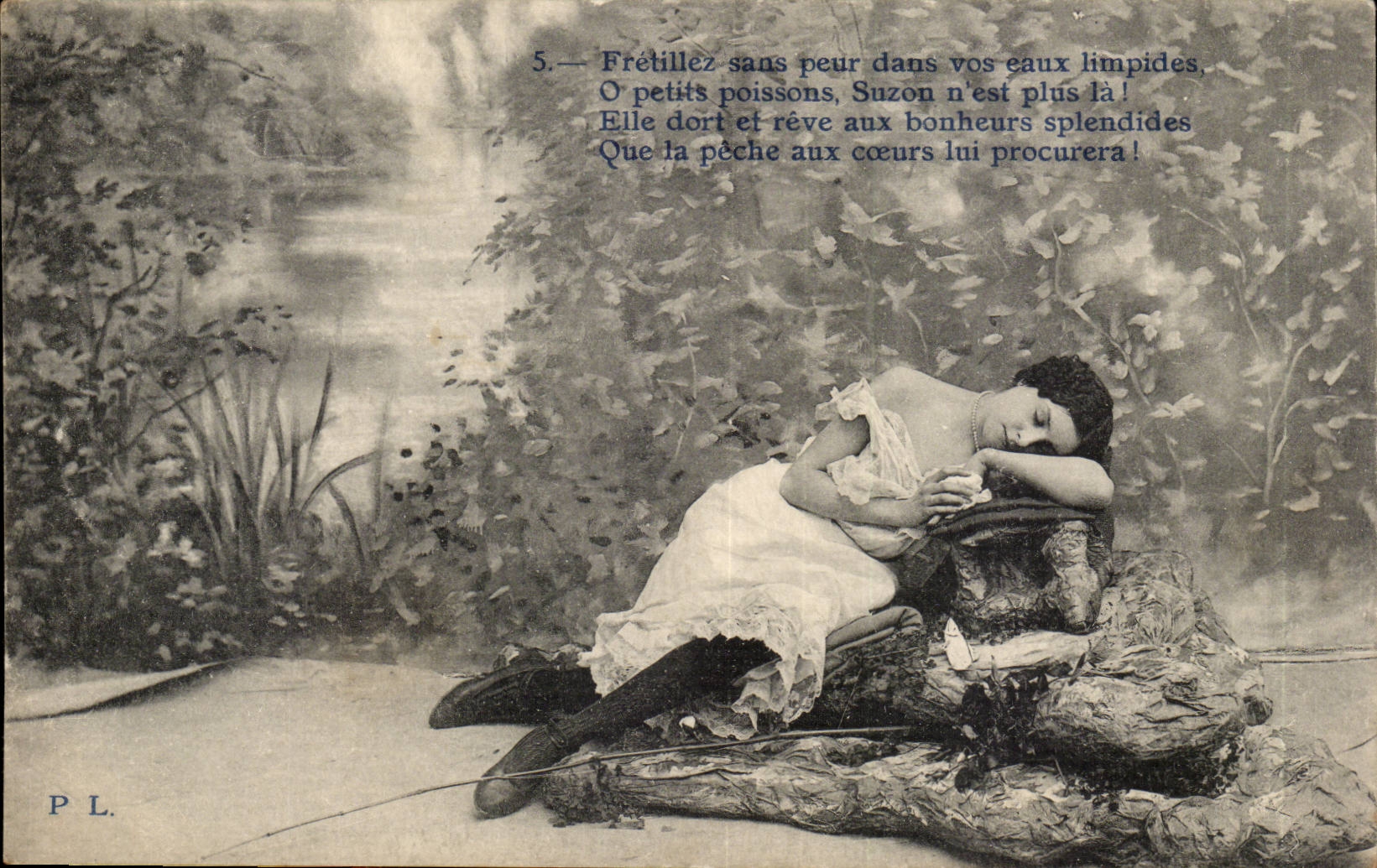 Fantasy CPA Fretillez without fear in your limpid water O small fish