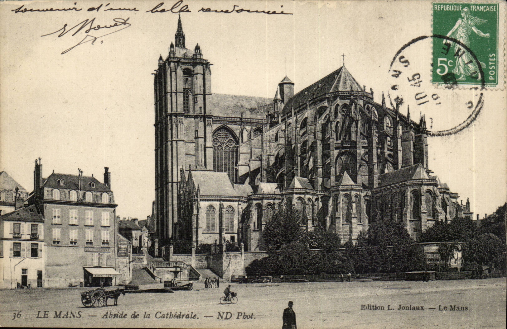 Mans CPA Apse of the cathedral