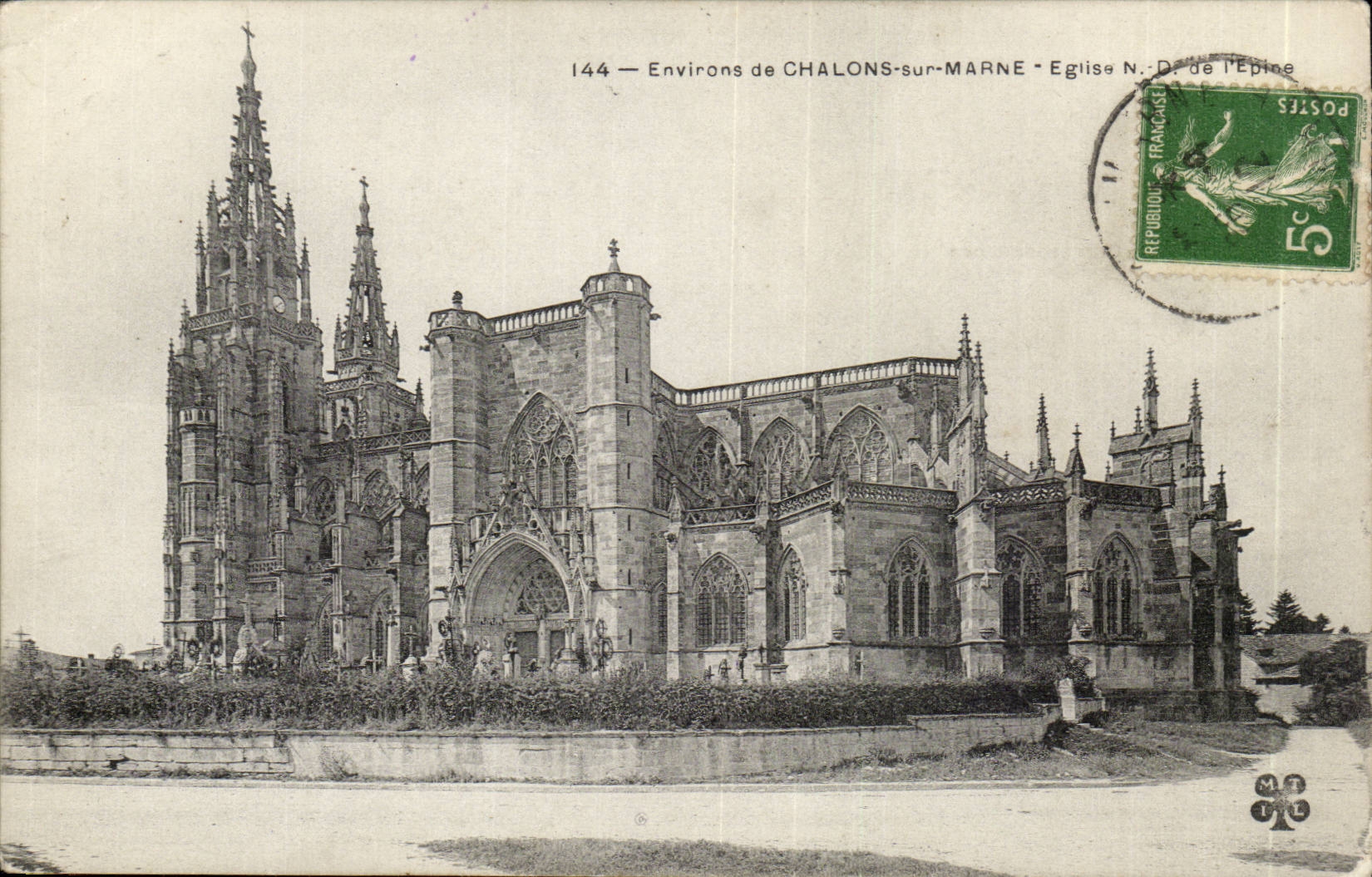 CPA Umgebung der Schleppnetz-Netze auf der Marne-Kirche NR rammt Dorn