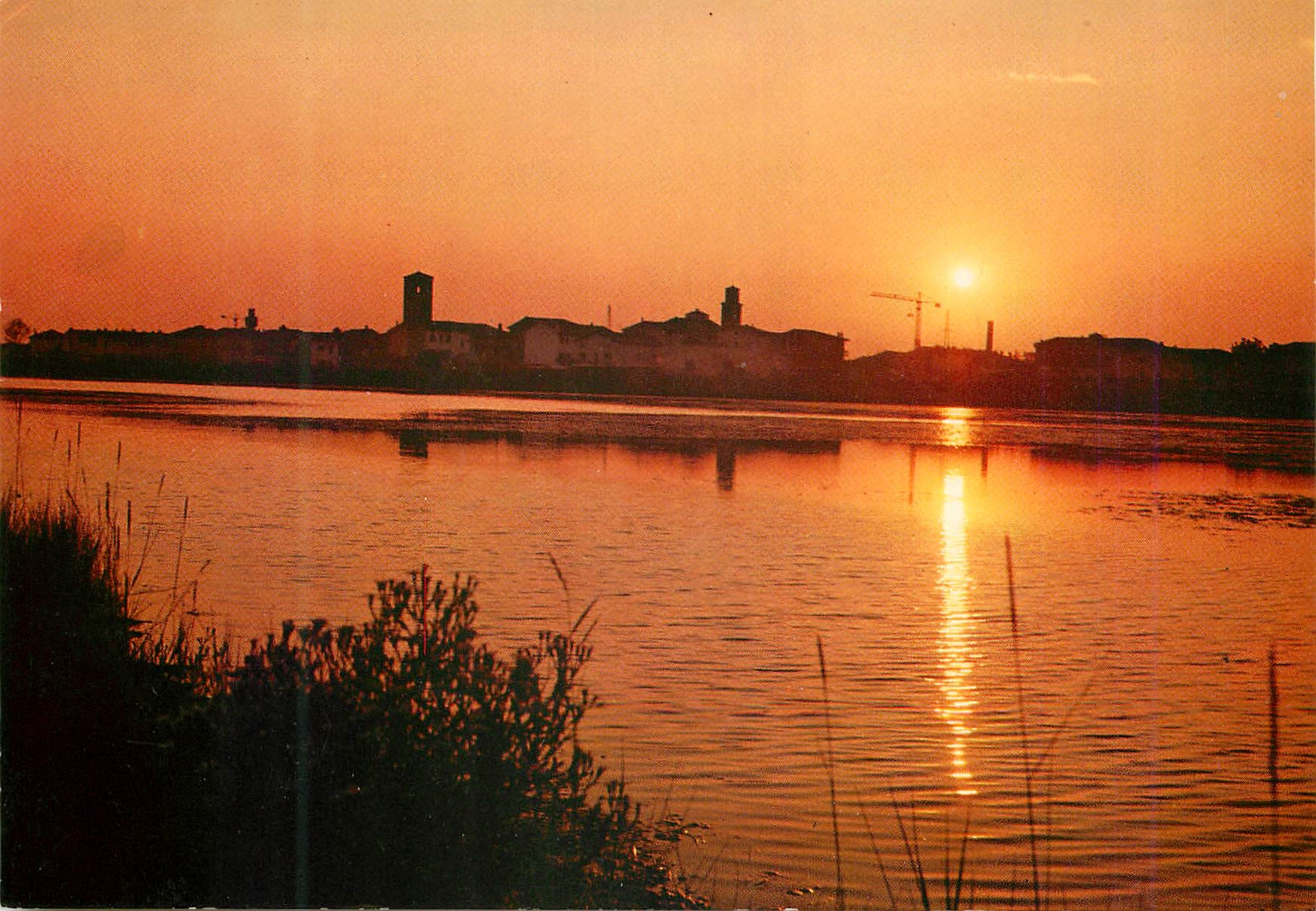 CPM Merano lagunare (UD) tramonto sulla laguna