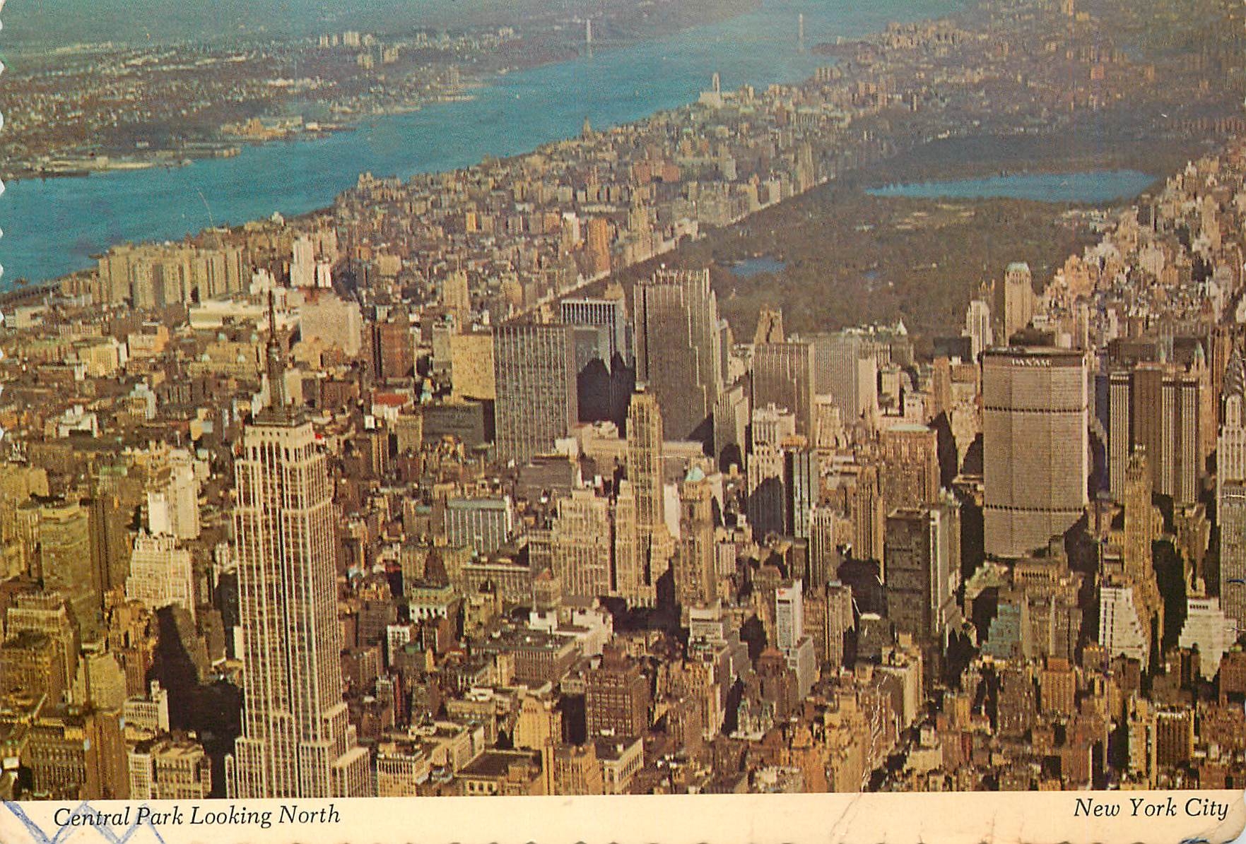 CPM New York Central Park Looking North