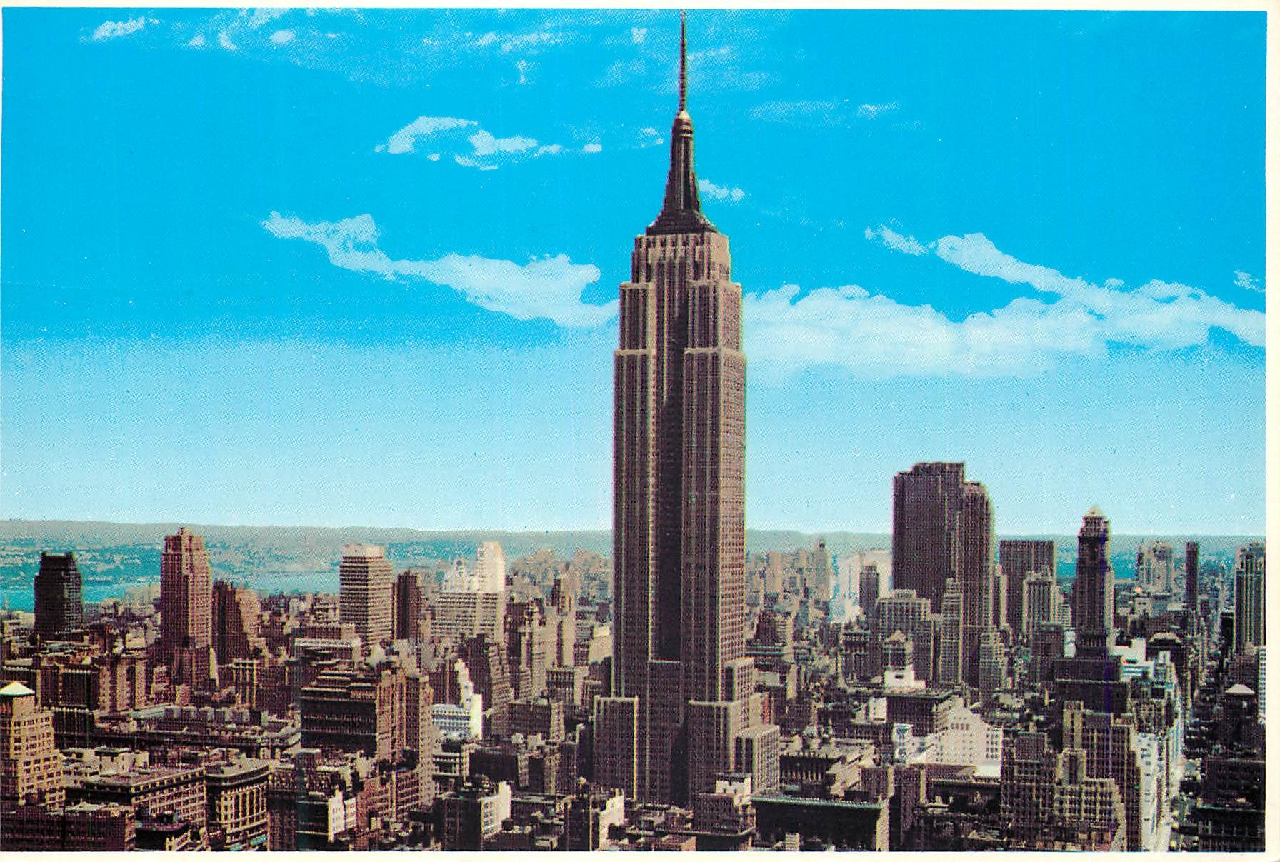 CPM New York City Empire State Building on of World's Tallest