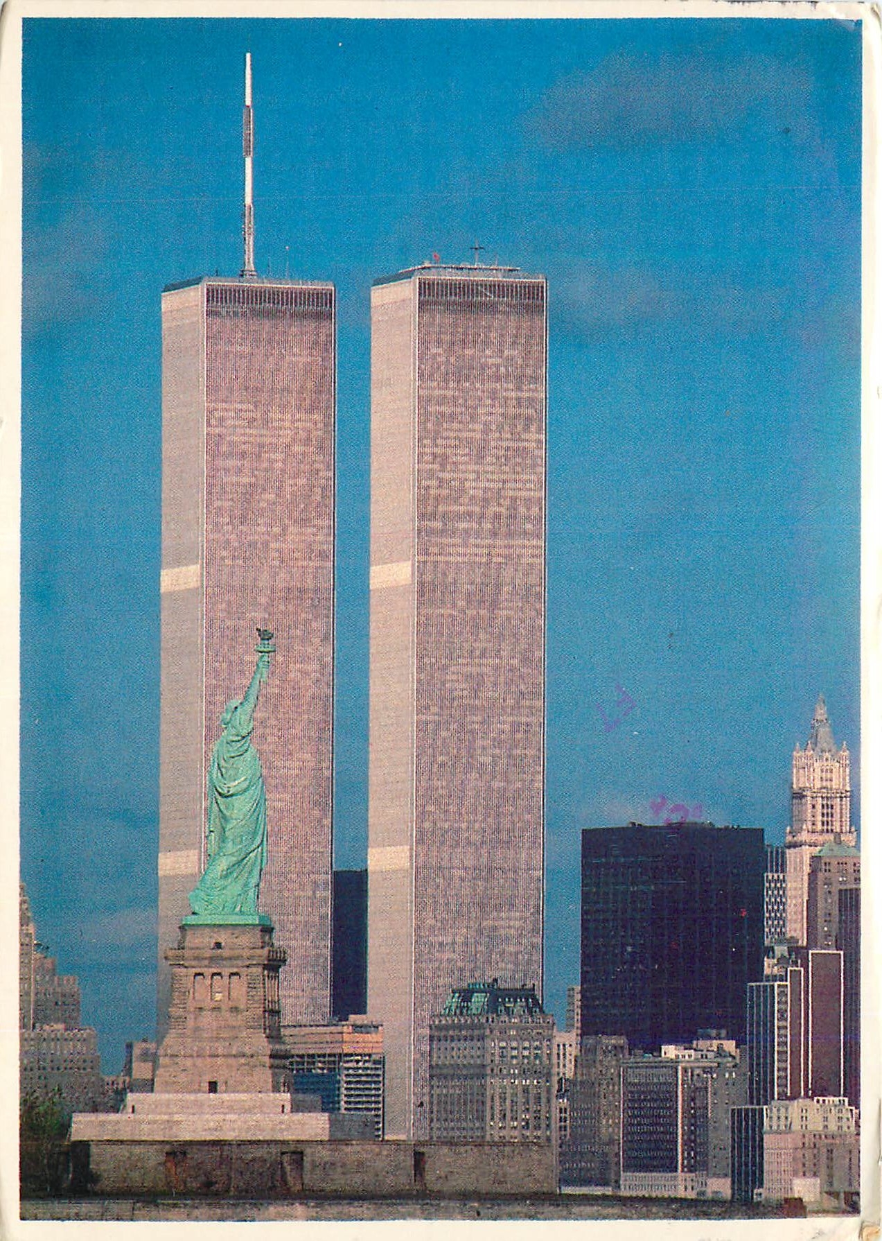 CPM New York The magnificent twin towers of the world trade center