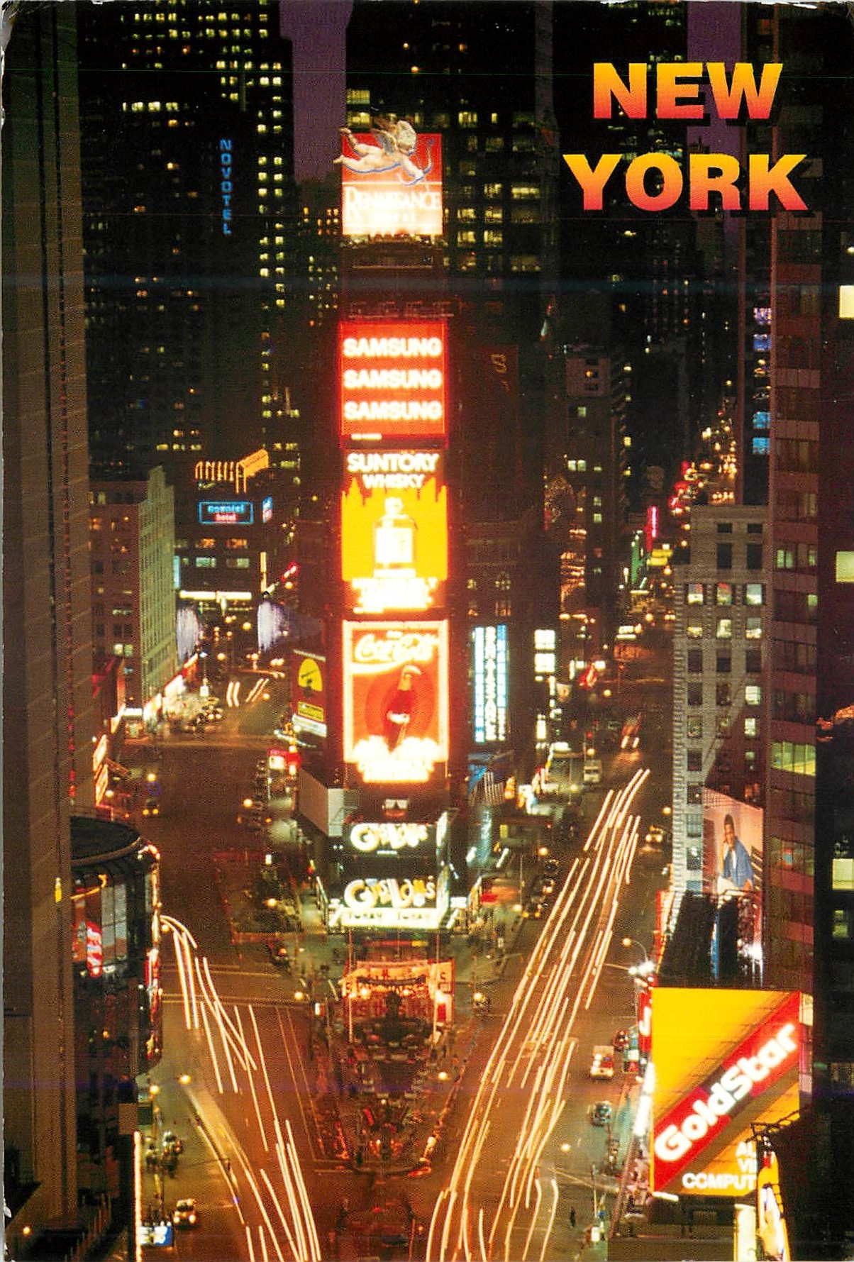 CPM New York Times Square at night