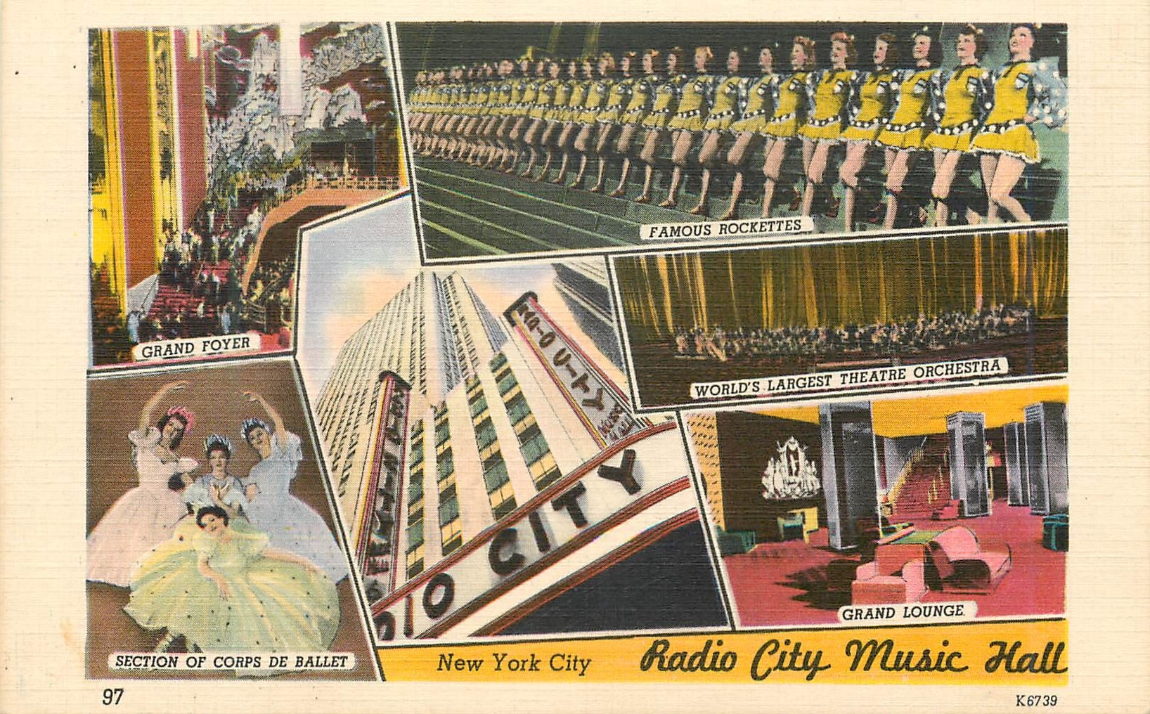 CPA New York Radio City Music Hall