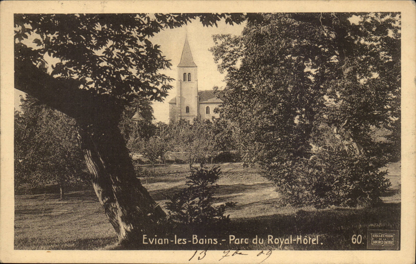 evian les Bains CPA Park of the royal Hotel