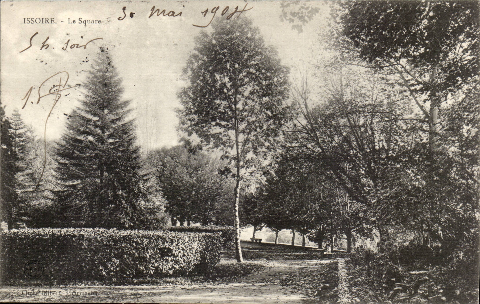 Issoire CPA the public garden