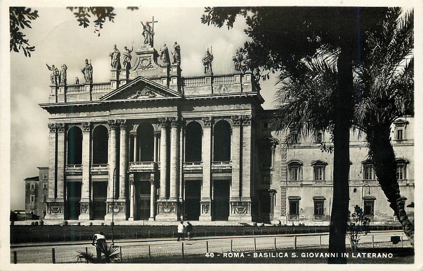 CPA Roma Basilica S Giovanni in Laterano