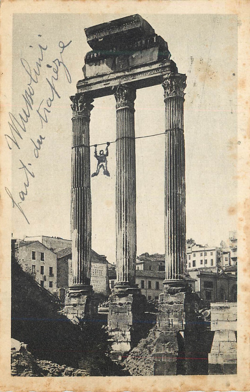 CPA Roma Foro Romano Tempio di Castore