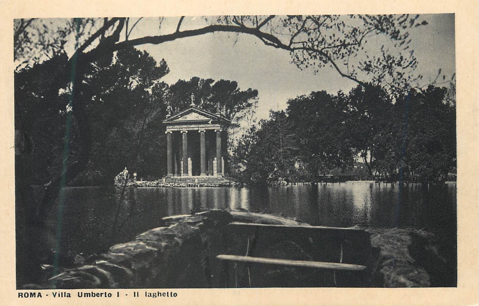 CPA Roma Villa Umberto Il Laghetto