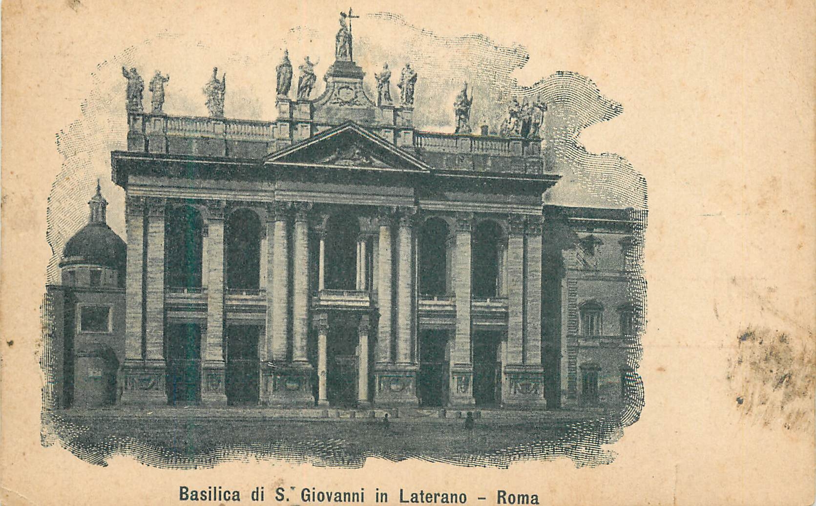 CPA Roma Basilica di S Giovanni in Laterano