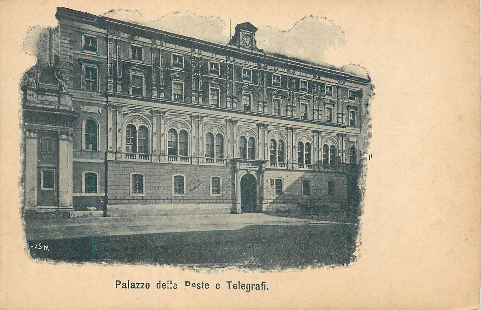 CPA Palazzo delle Paste e Telegrafi