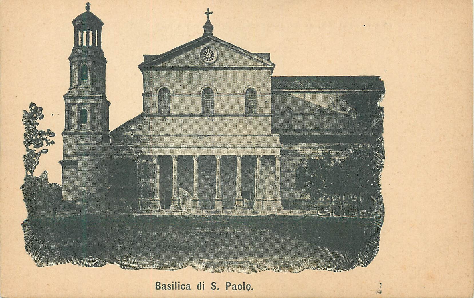 CPA Basilica di S Paolo