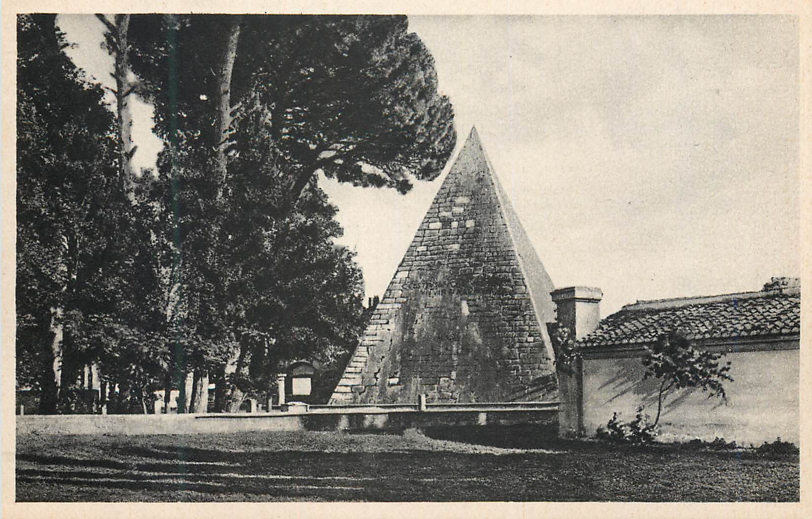 CPA Roma Pyramide de Caio Cestio