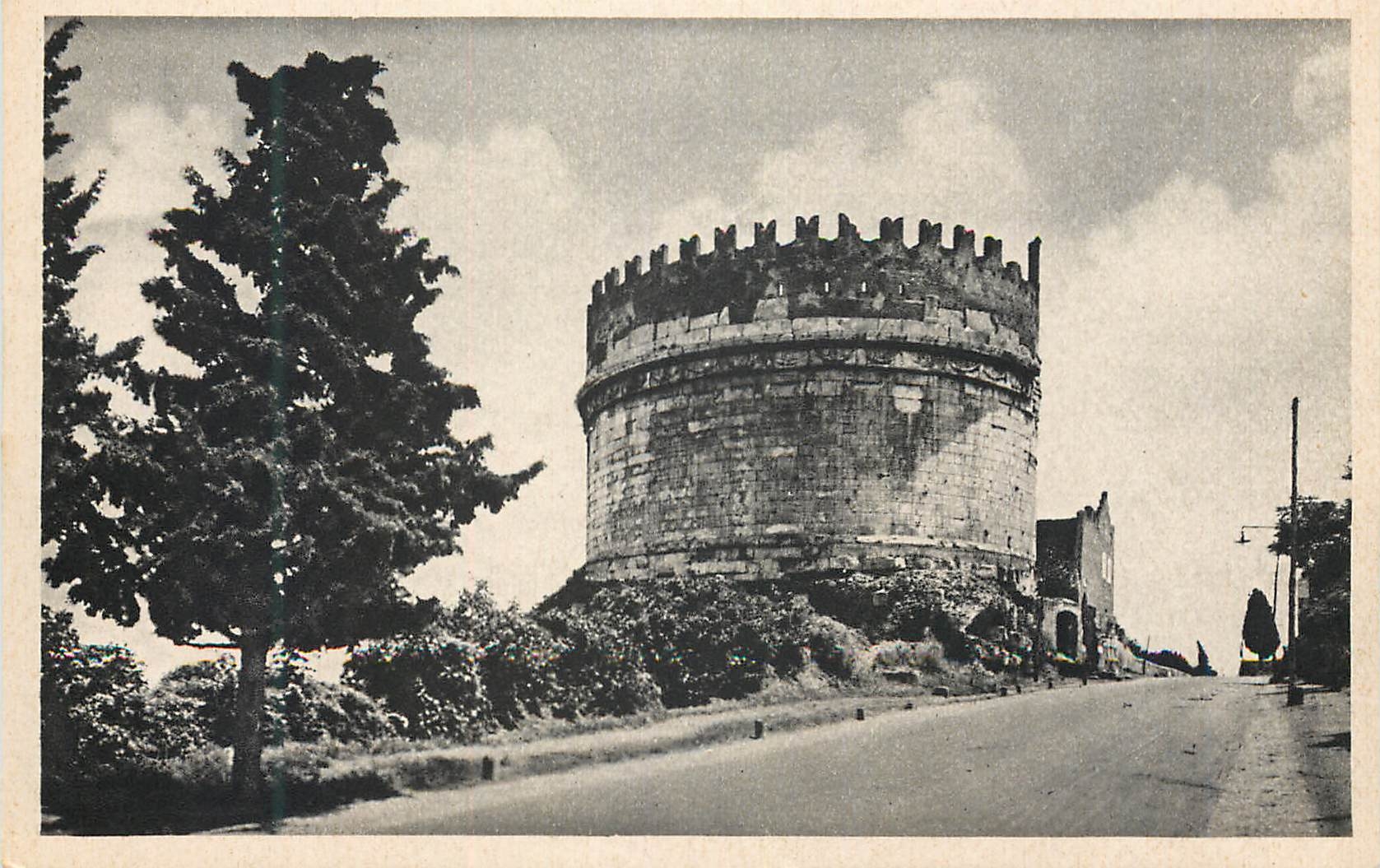 CPA Roma Tombeau de Cecile Metellus