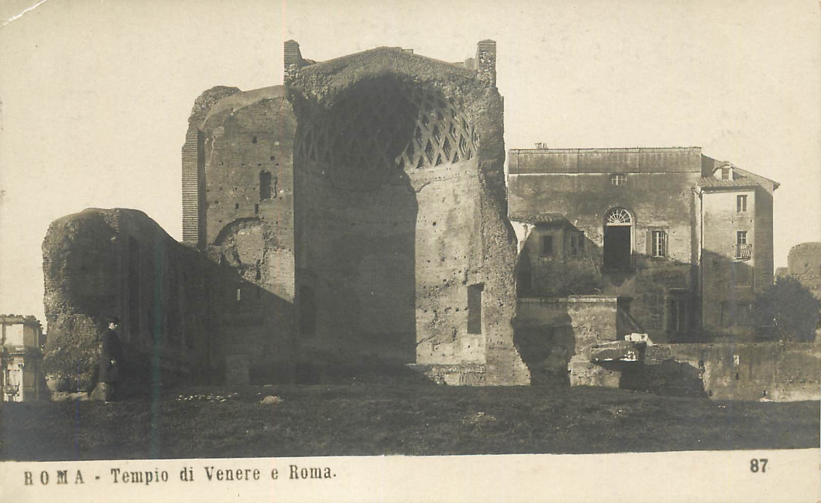 CPA Roma Tempio di Venere e Roma