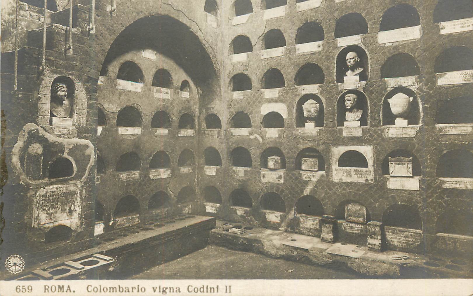 CPA Roma Colombarlo vigna Codini II