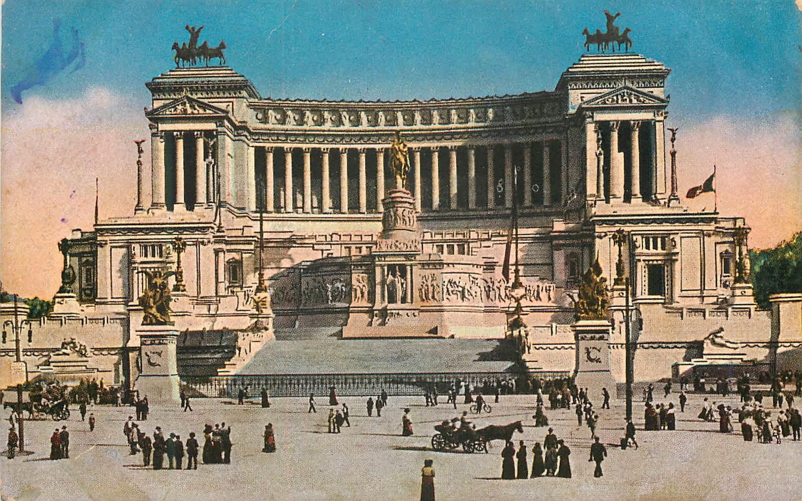 CPA Roma Monumento a Vittorio Emanuele
