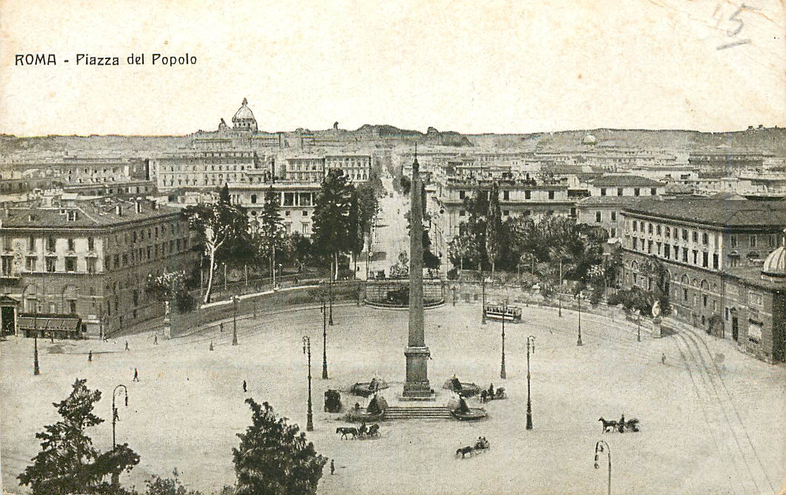 CPA Roma Piazza del Popolo