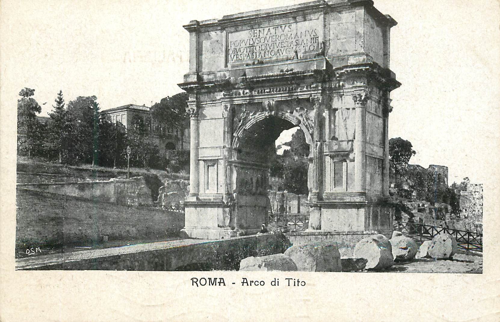 CPA Roma Arco di Tito