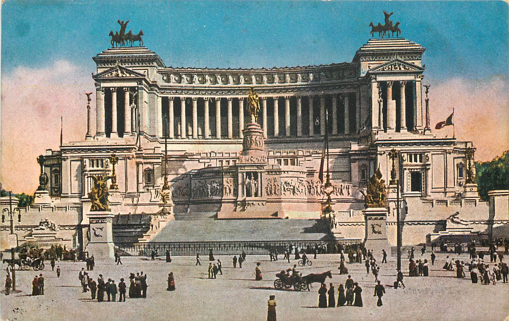 CPA Roma Monumento a Vittorio Emanuele