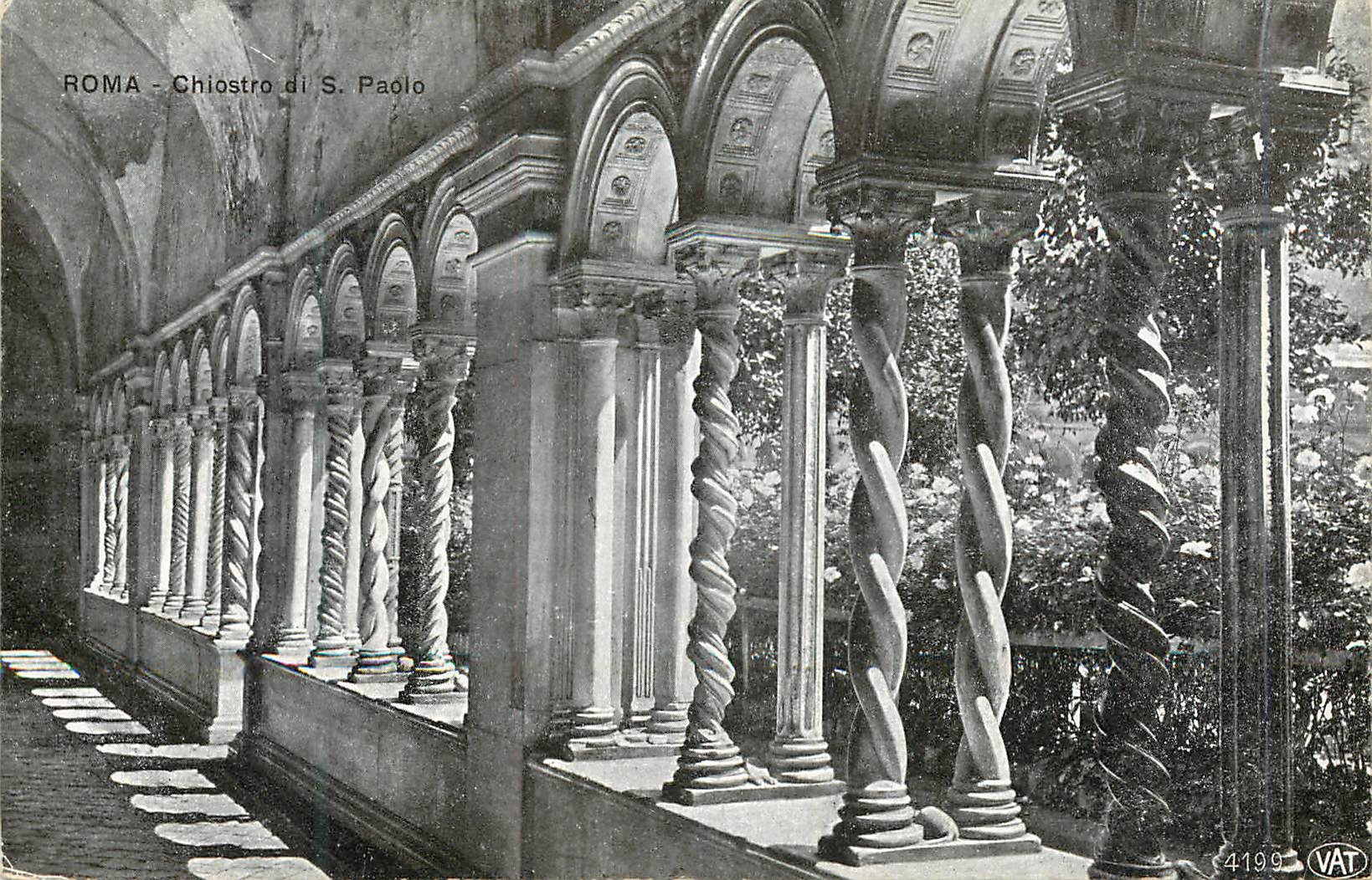 CPA Roma Chiostro di S Paolo